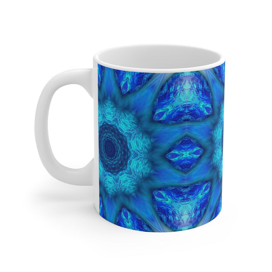 Blue Water Kaleidoscope Ceramic Mugs (11oz\15oz\20oz)