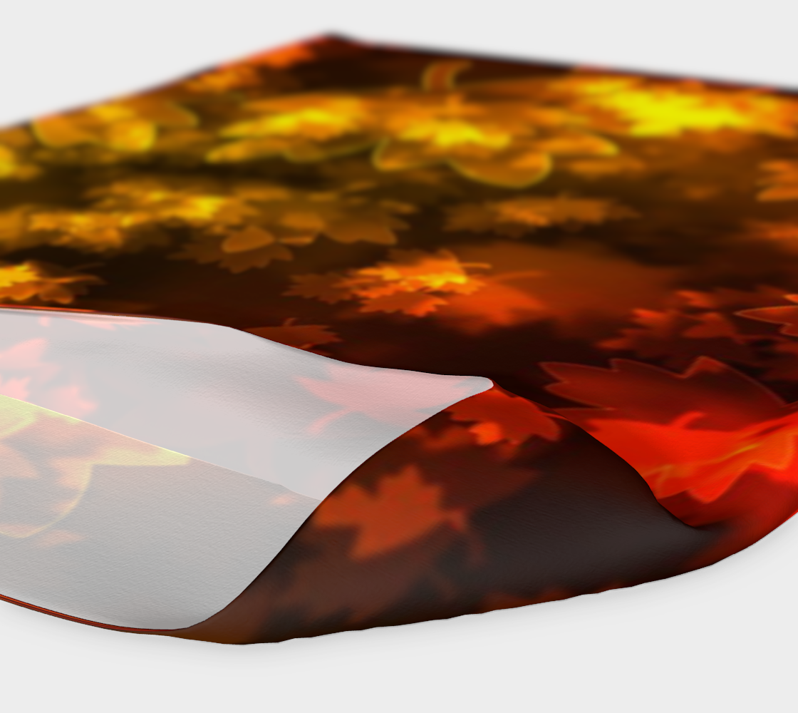 Fall Leaves Bokeh Light Headband