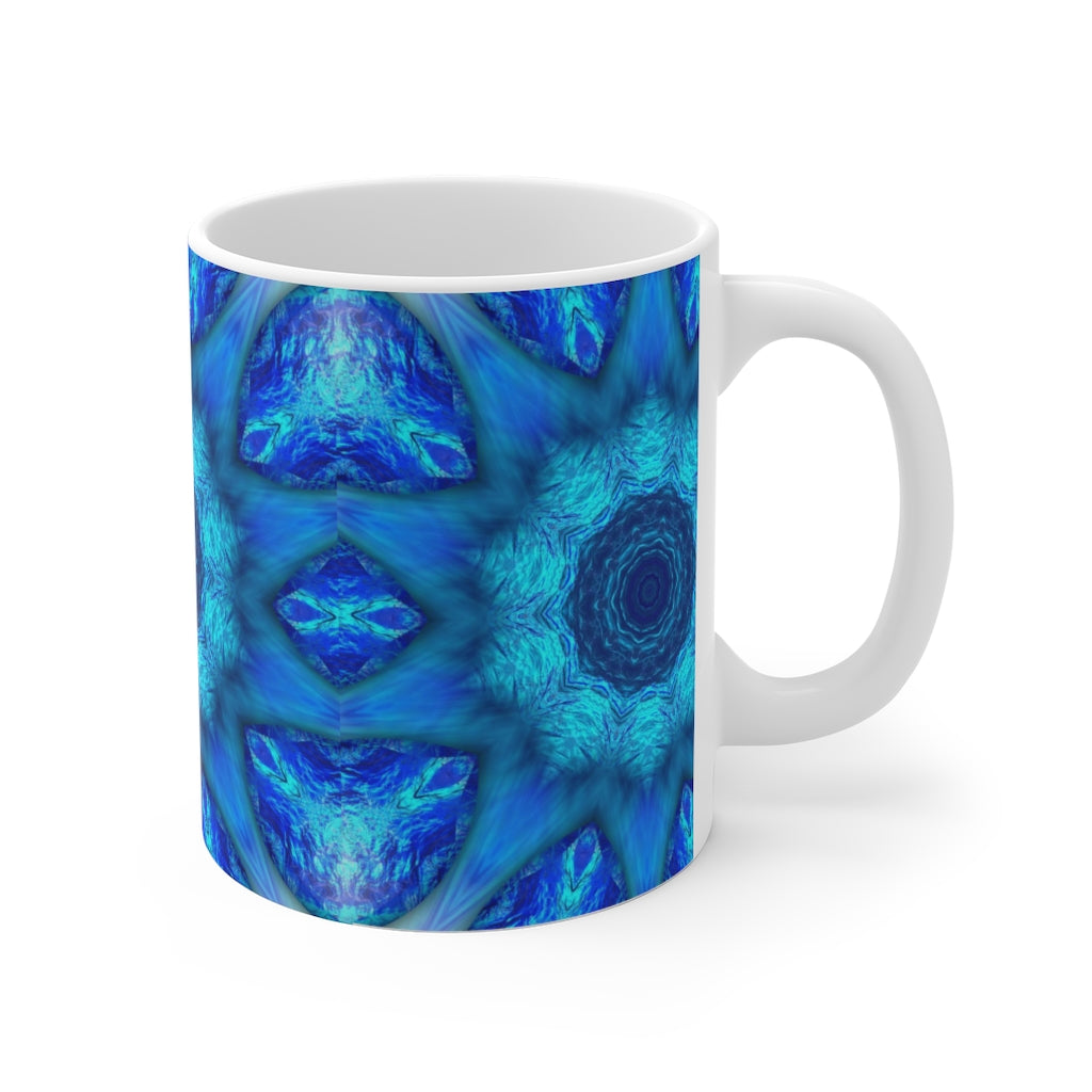 Blue Water Kaleidoscope Ceramic Mugs (11oz\15oz\20oz)