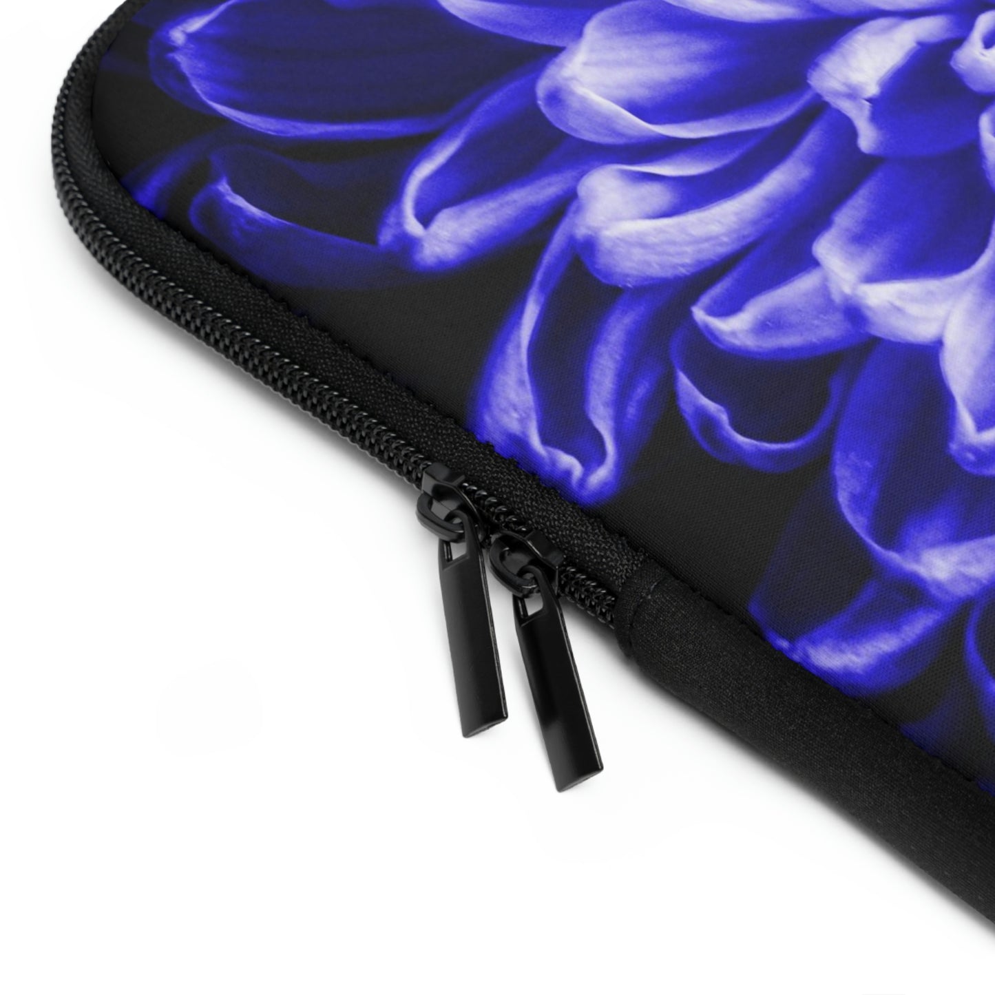 Blue Chrysanthemum Laptop Sleeve