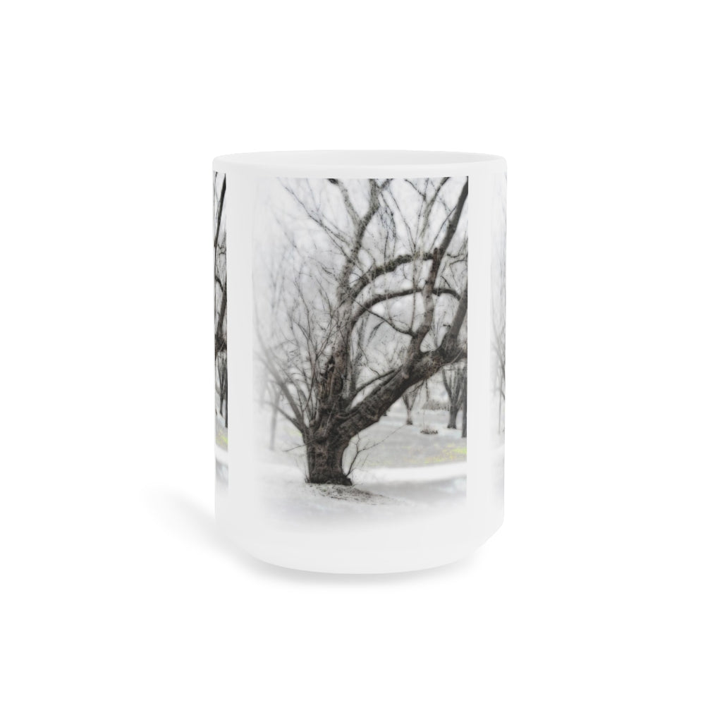 Old Tree On White Ceramic Mugs (11oz\15oz\20oz)