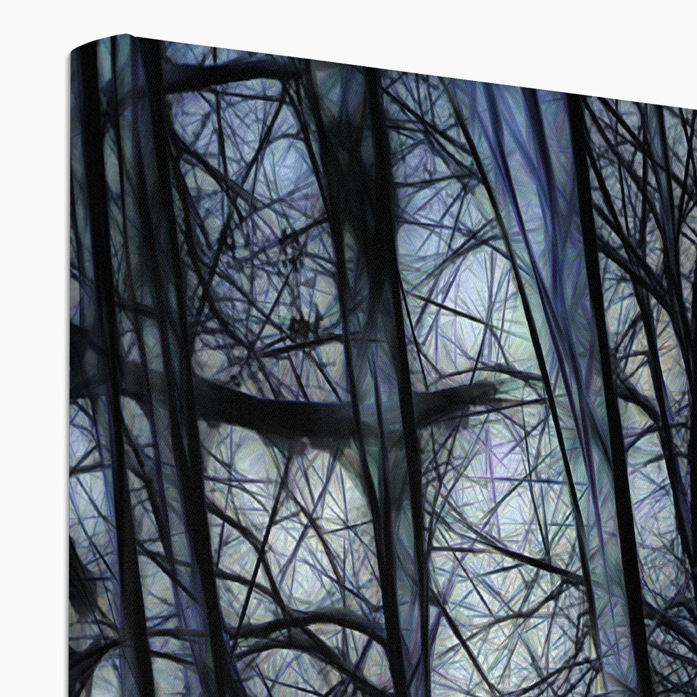 Twilight Icicles Canvas