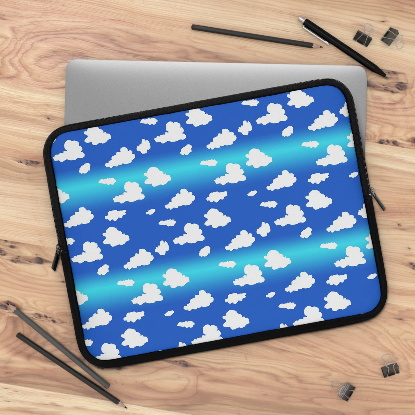 Clouds Pattern Laptop Sleeve