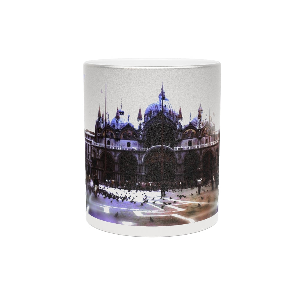 San Marco Cathedral Metallic Mug (Silver\Gold)