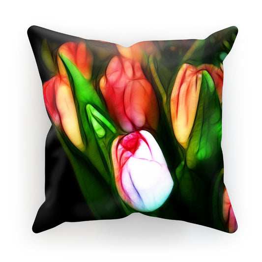 Pink Tulips Cushion