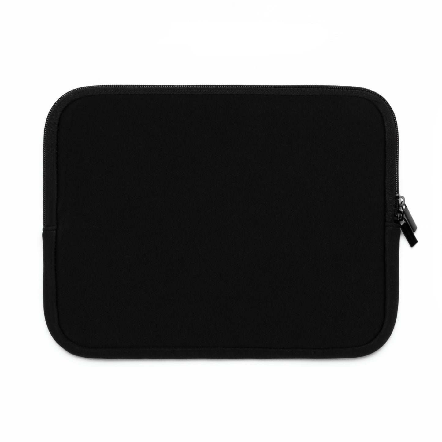 Black and White Iris Laptop Sleeve