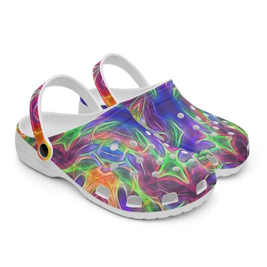 Sunrise Kaleidoscope 413. All Over Printed Clogs