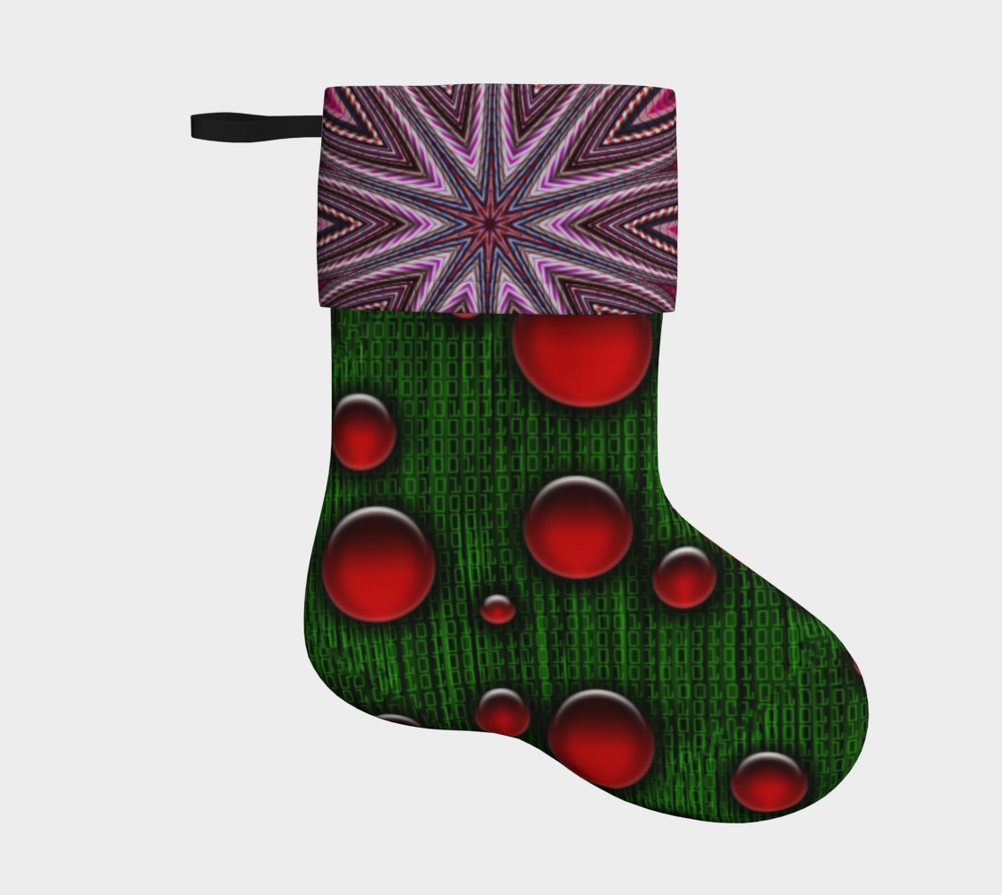 Binary Geek Digital Holiday Stocking