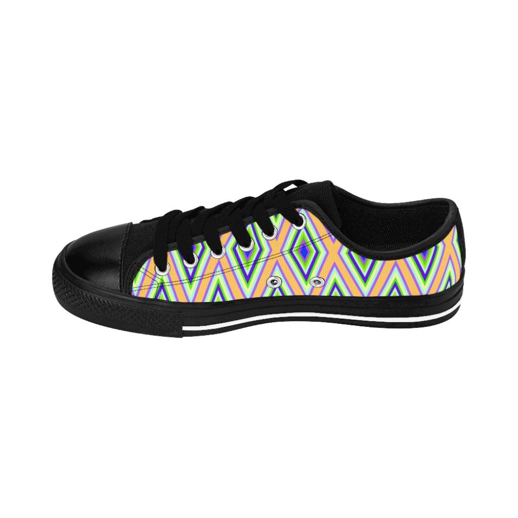 Colorful Diamonds Variation 1 Women's Sneakers