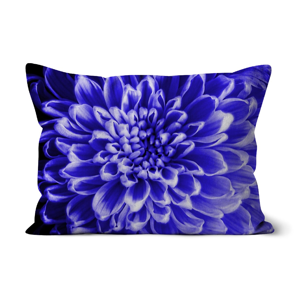 Blue Chrysanthemum Cushion