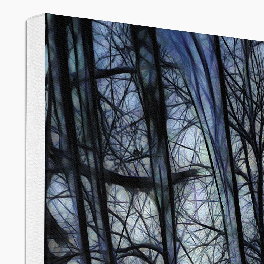 Twilight Icicles Canvas