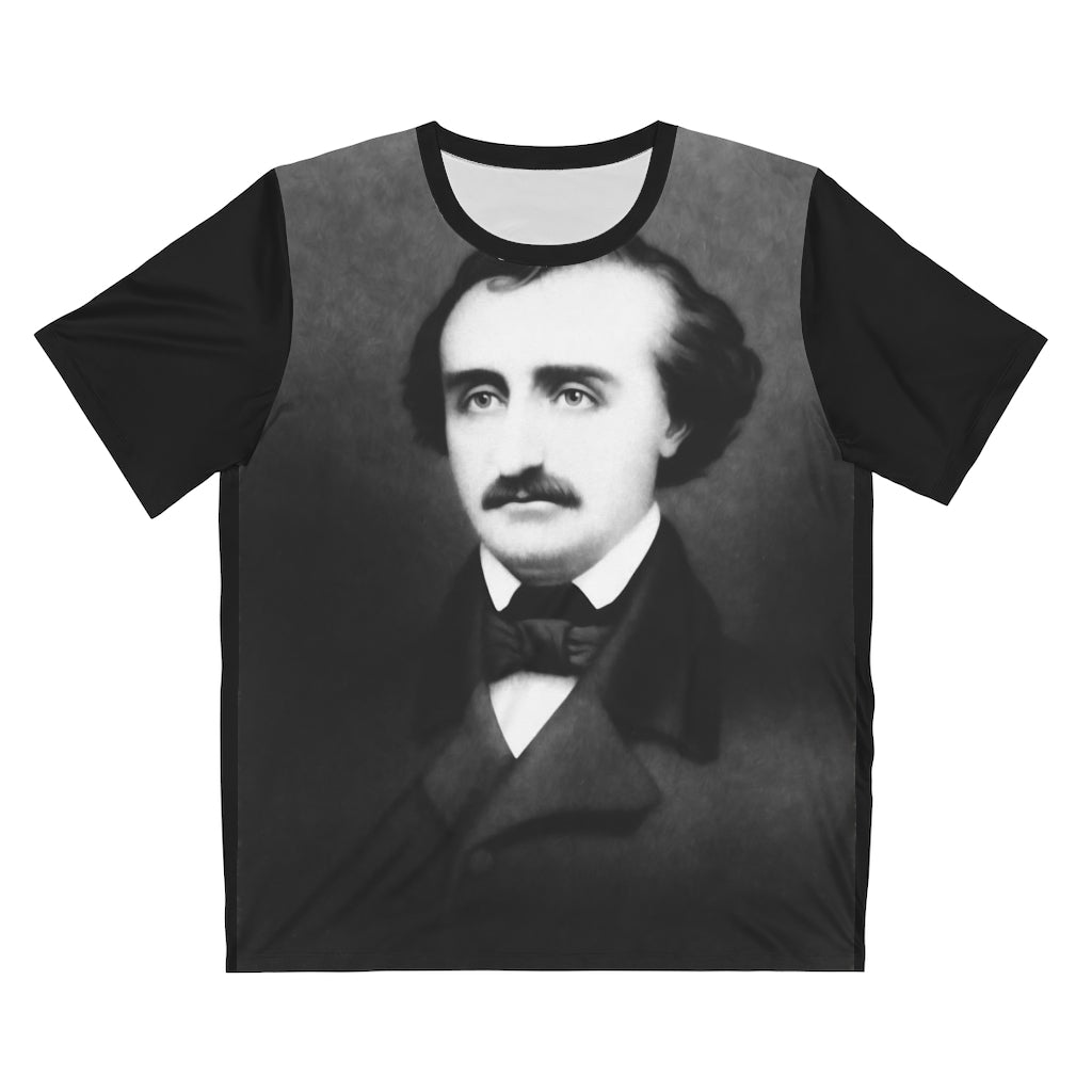 Edgar Allen Poe Unisex AOP Cut & Sew T-Shirt