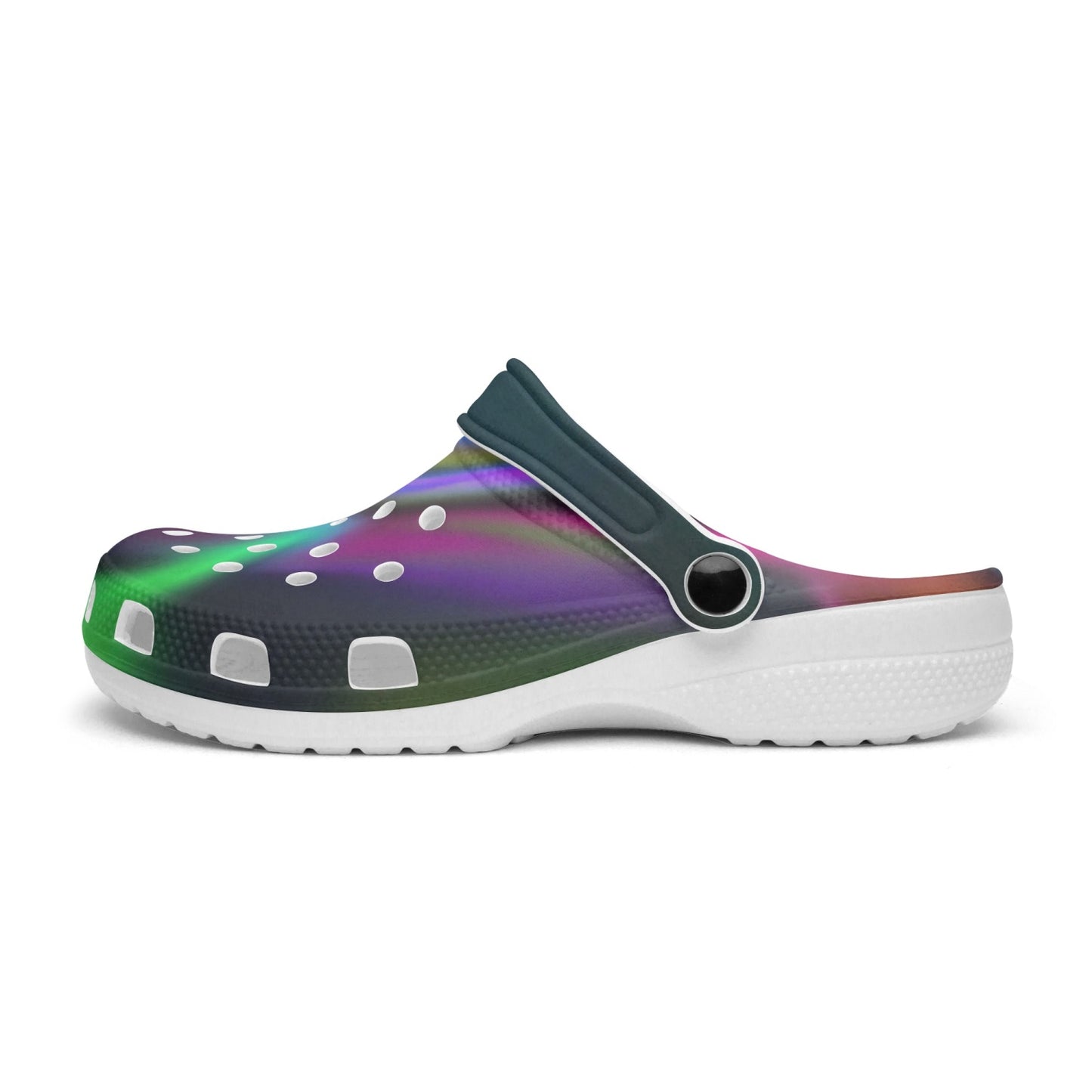 Soft Blend Color Wheel 413. All Over Printed Clogs