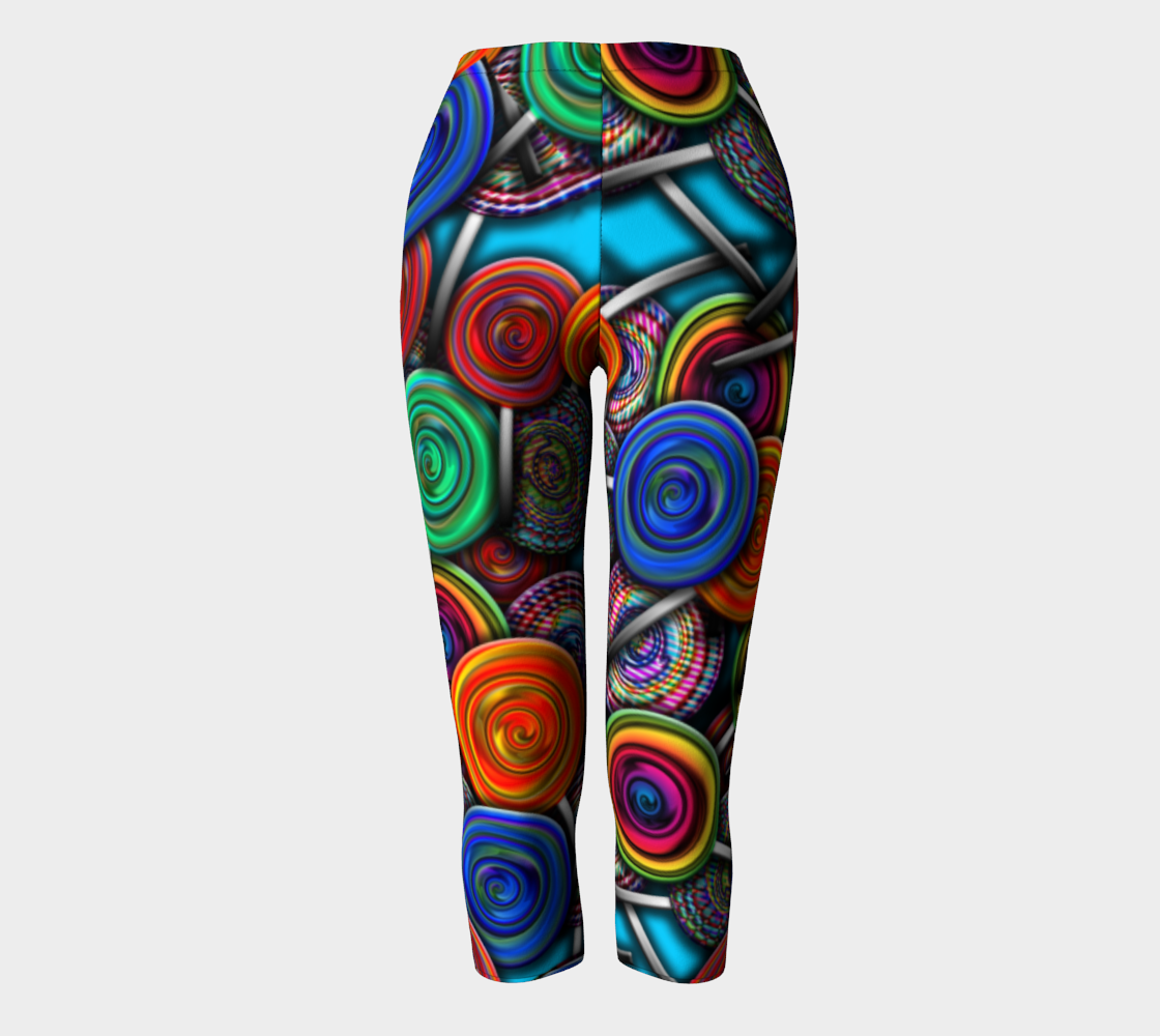 Colorful Lollipops Capris