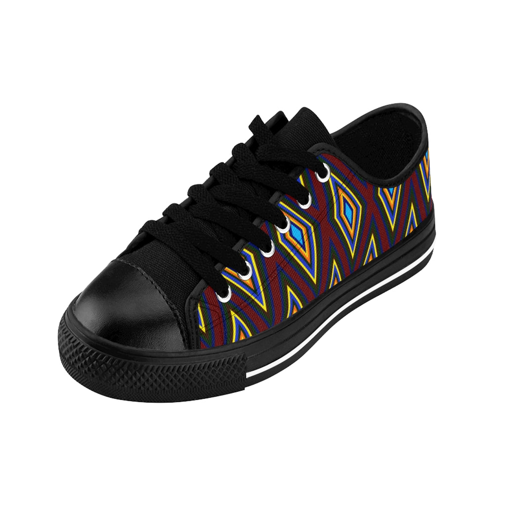 Colorful Diamonds Women's Sneakers