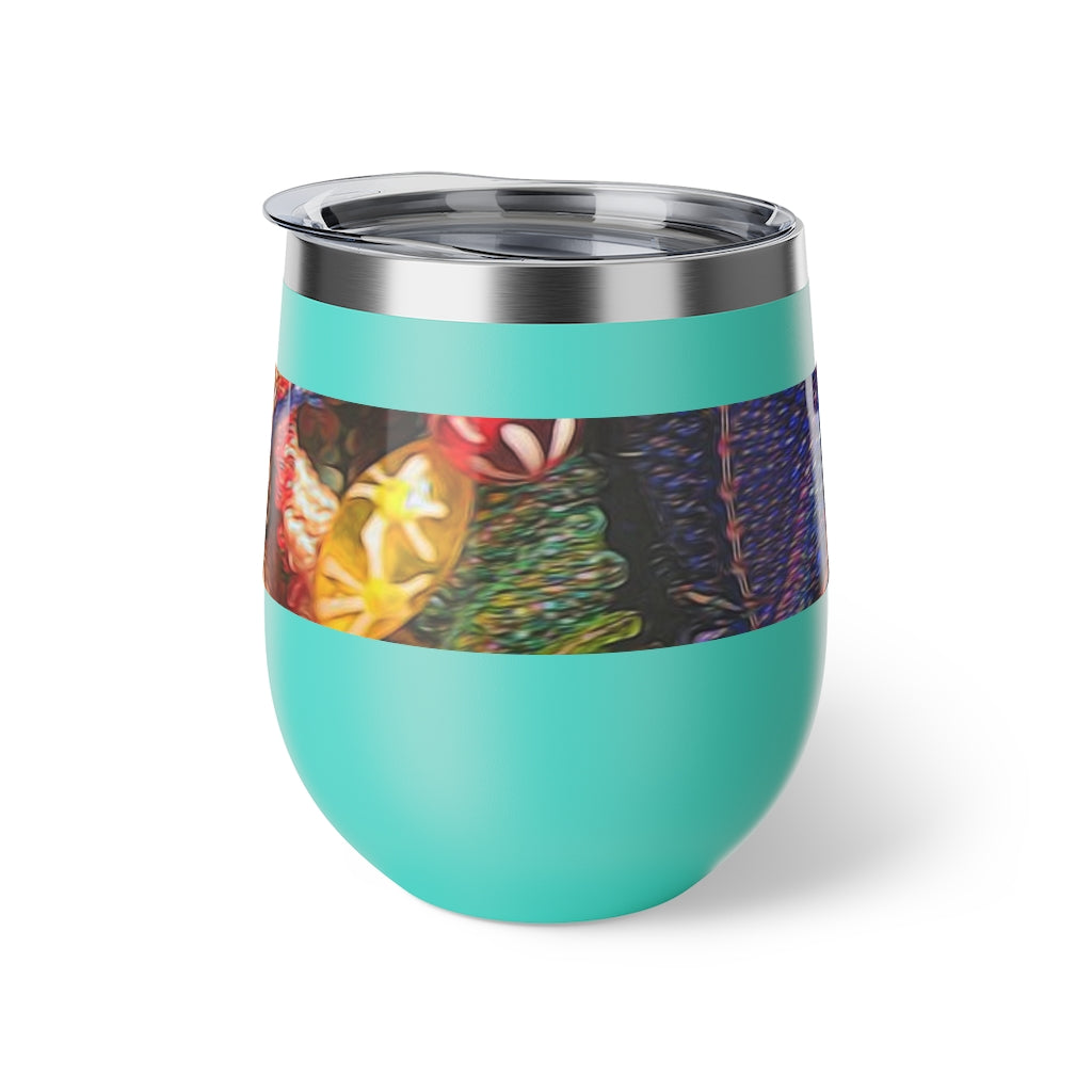 Beaded Jewelry Copper Vacuum Insulated Cup, 12oz