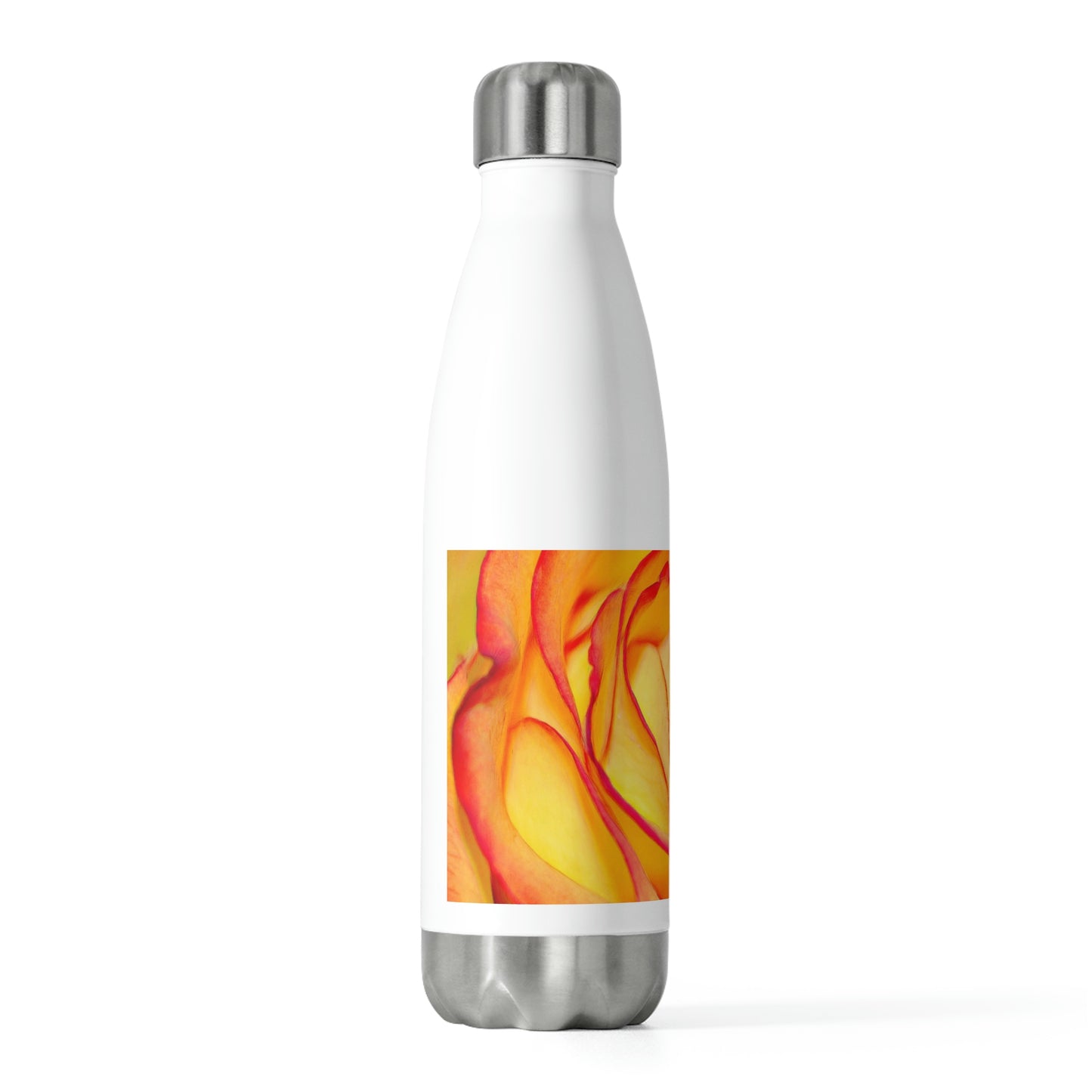 Bright Orange Rose 20oz Insulated Bottle