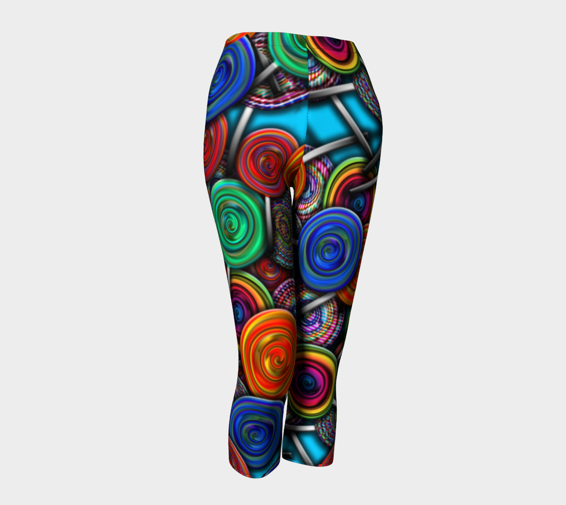 Colorful Lollipops Capris