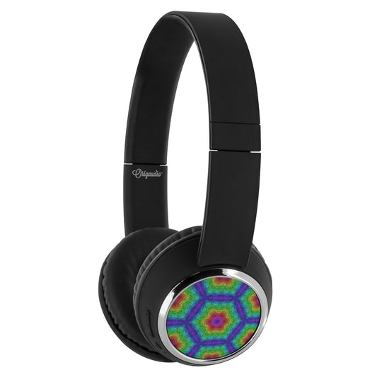 Colorful hexagons Beebop Headphones