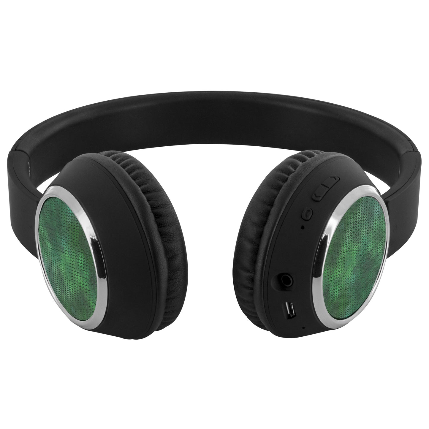 Green Dragon Scales Beebop Headphones