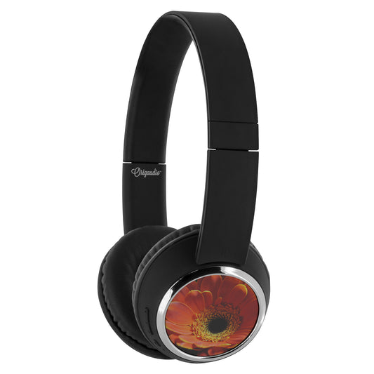 Orange Daisy Beebop Headphones
