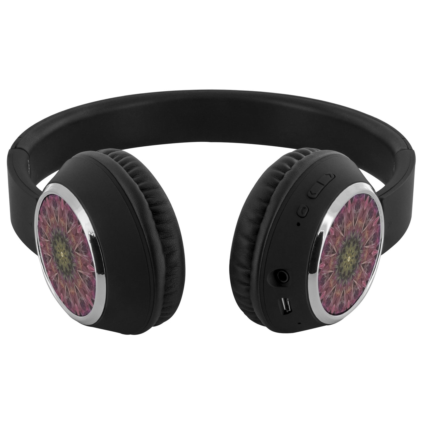Pink Purple Kaleidoscope Beebop Headphones