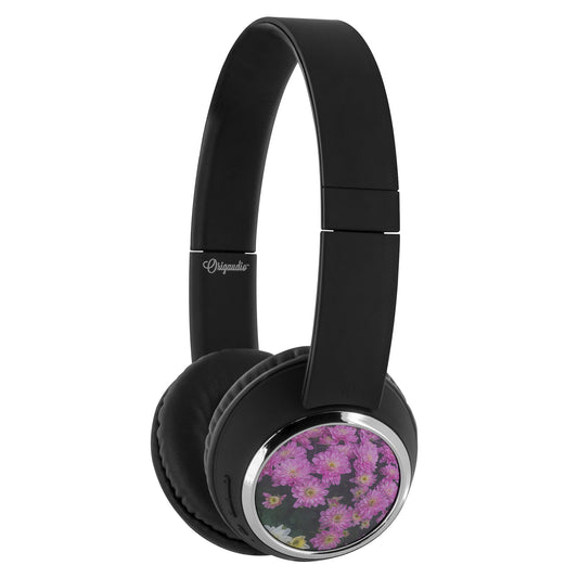 Purple Fall Mums Beebop Headphones