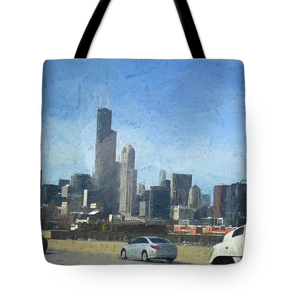 A Clear Drive Chicago - Tote Bag