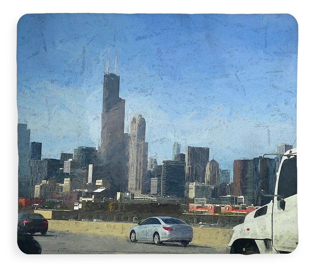 A Clear Drive Chicago - Blanket