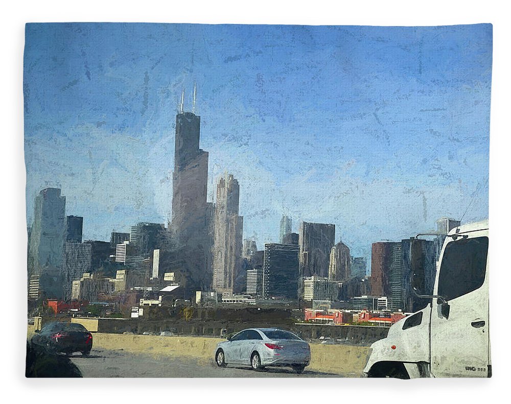 A Clear Drive Chicago - Blanket