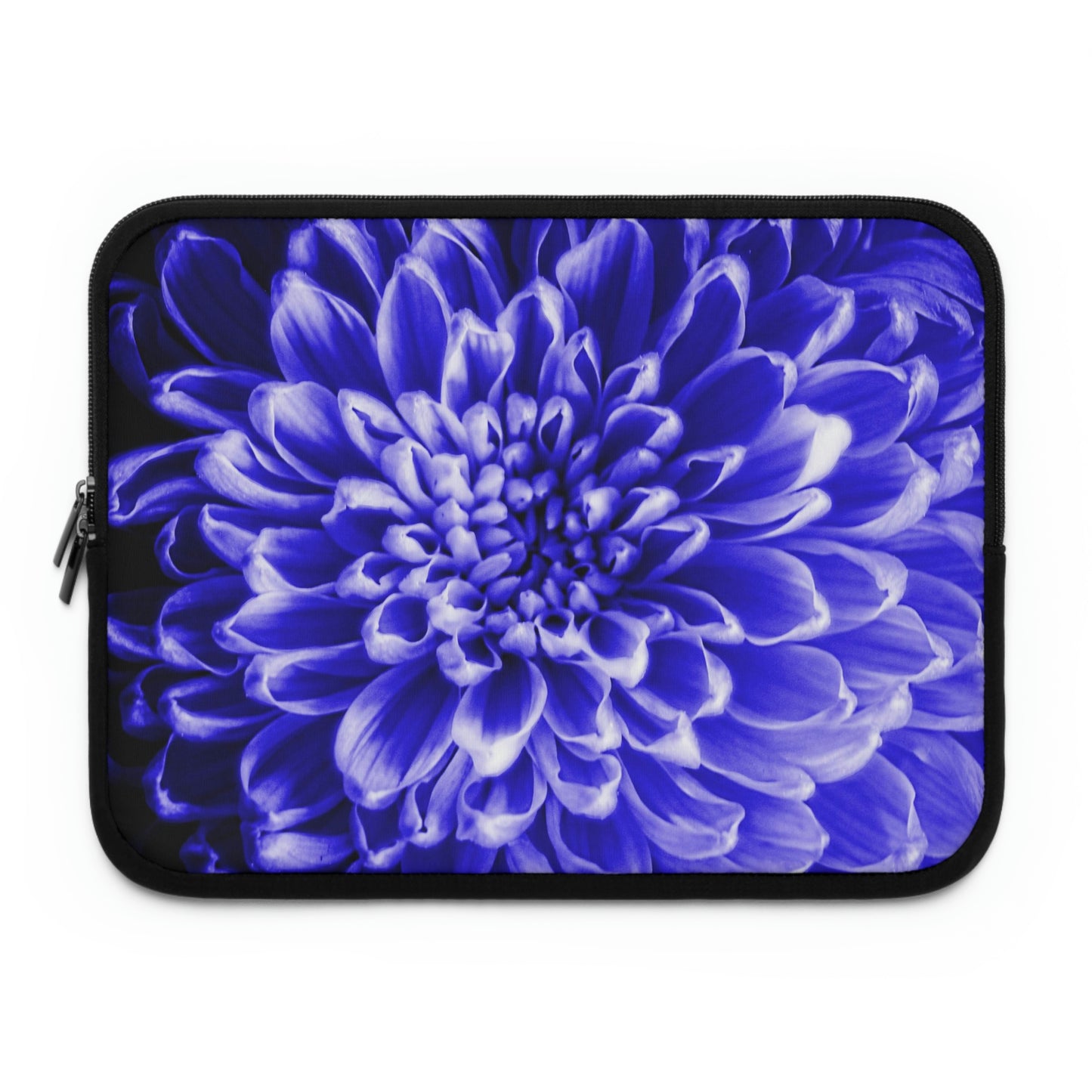 Blue Chrysanthemum Laptop Sleeve