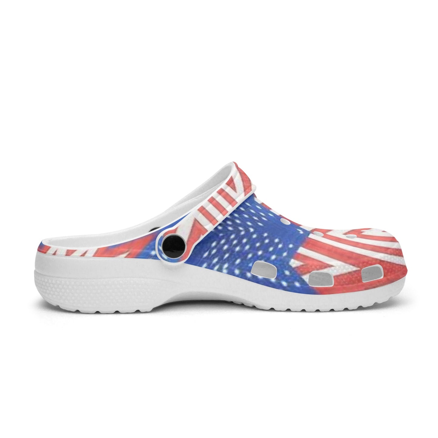 Stars and Stripes 413. All Over Printed Clogs