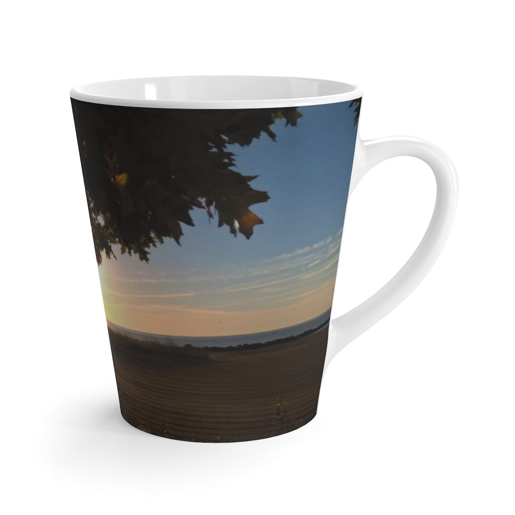 Nine Oclock Sunrise Latte Mug
