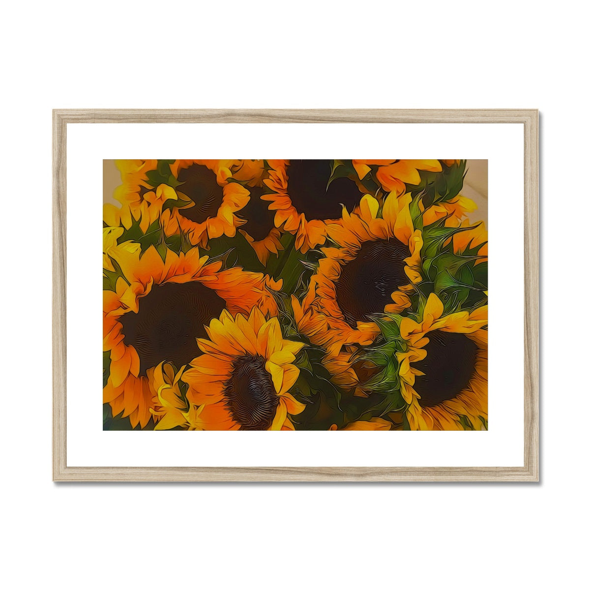 Sunflowers Framed & Mounted Print