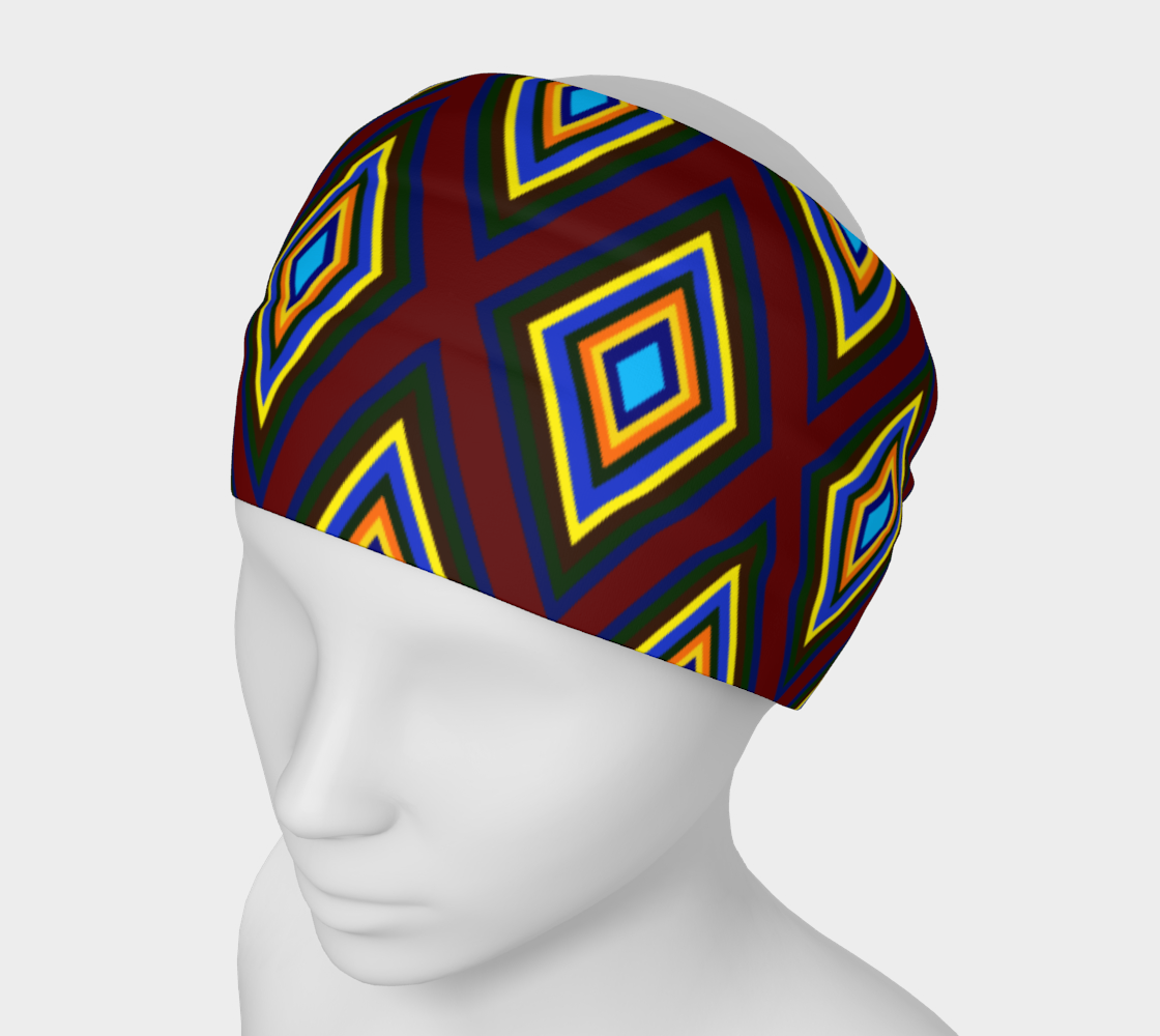 Colorful Diamonds variation 1 Headband