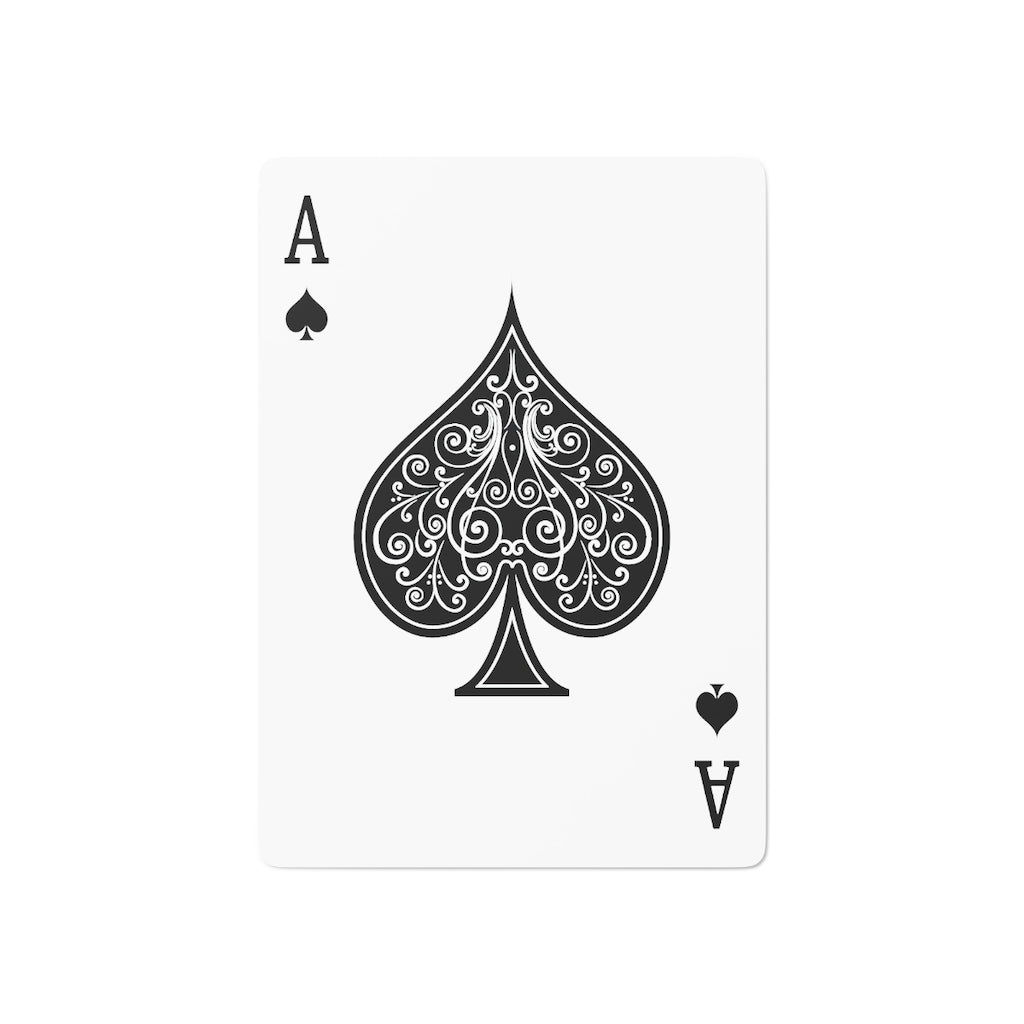Amaryllis In The Light Custom Poker Cards