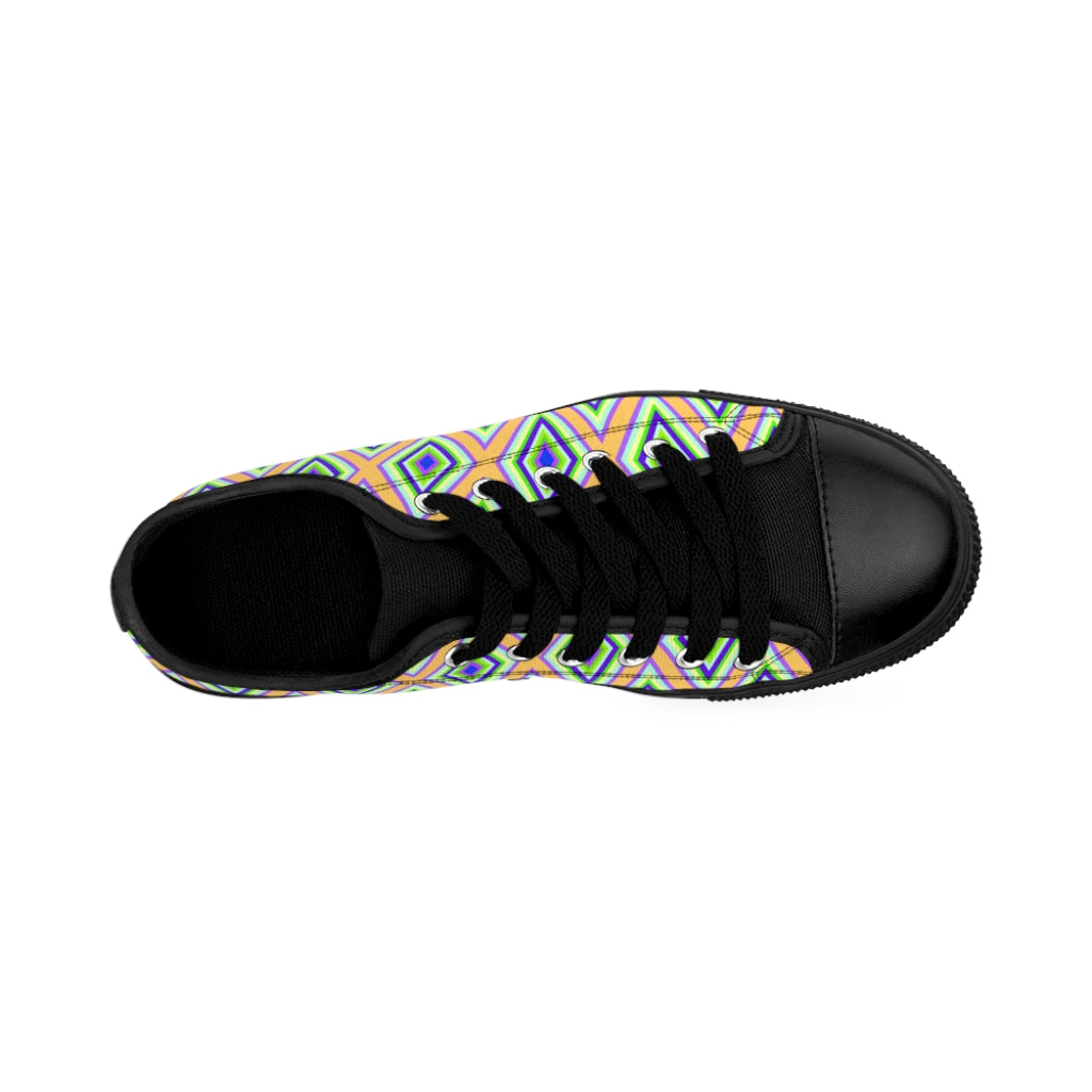 Colorful Diamonds Variation 1 Women's Sneakers