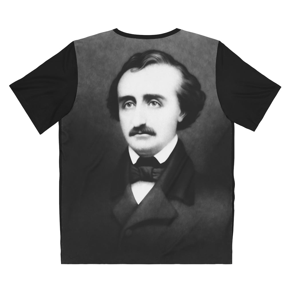 Edgar Allen Poe Unisex AOP Cut & Sew T-Shirt