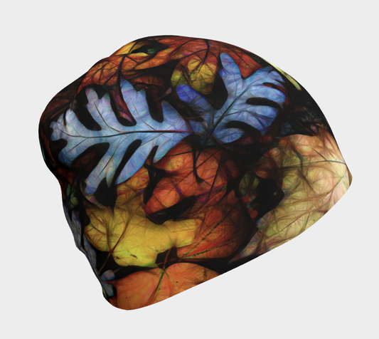 Mid October Leaves Beanie Hat