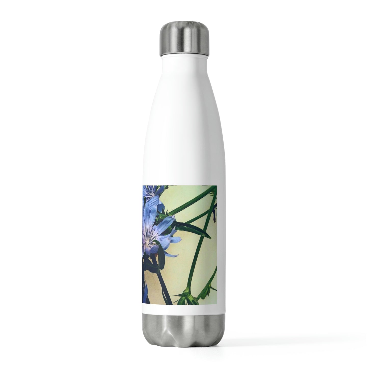 Blue Wildflower 20oz Insulated Bottle