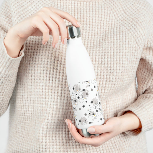 Snowman Pattern 20oz Insulated Bottle