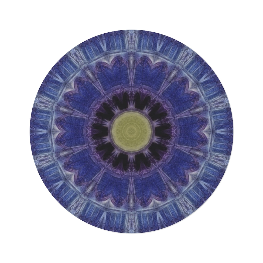 Cathedral Kaleidoscope Round Rug