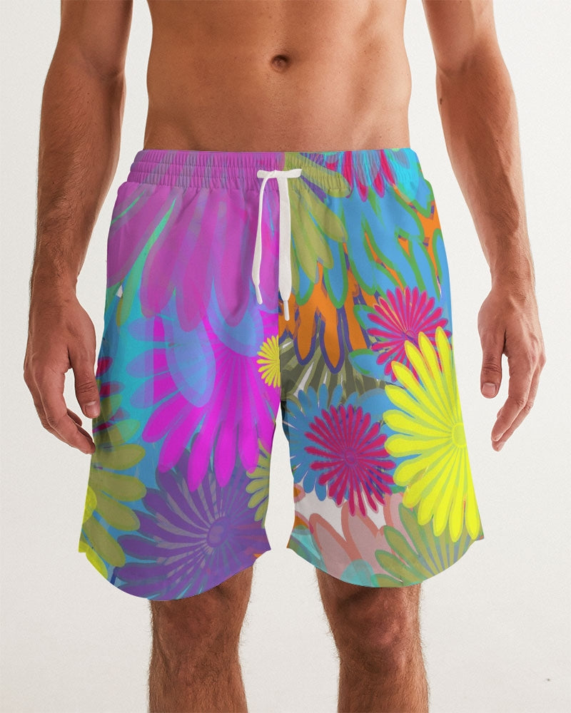 Daisy Festival Men's Swim Trunk