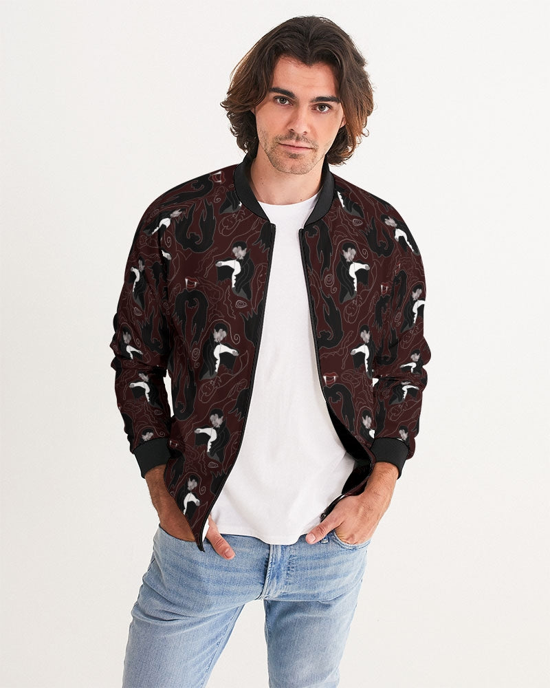 Vampire Pattern Men's Bomber Jacket