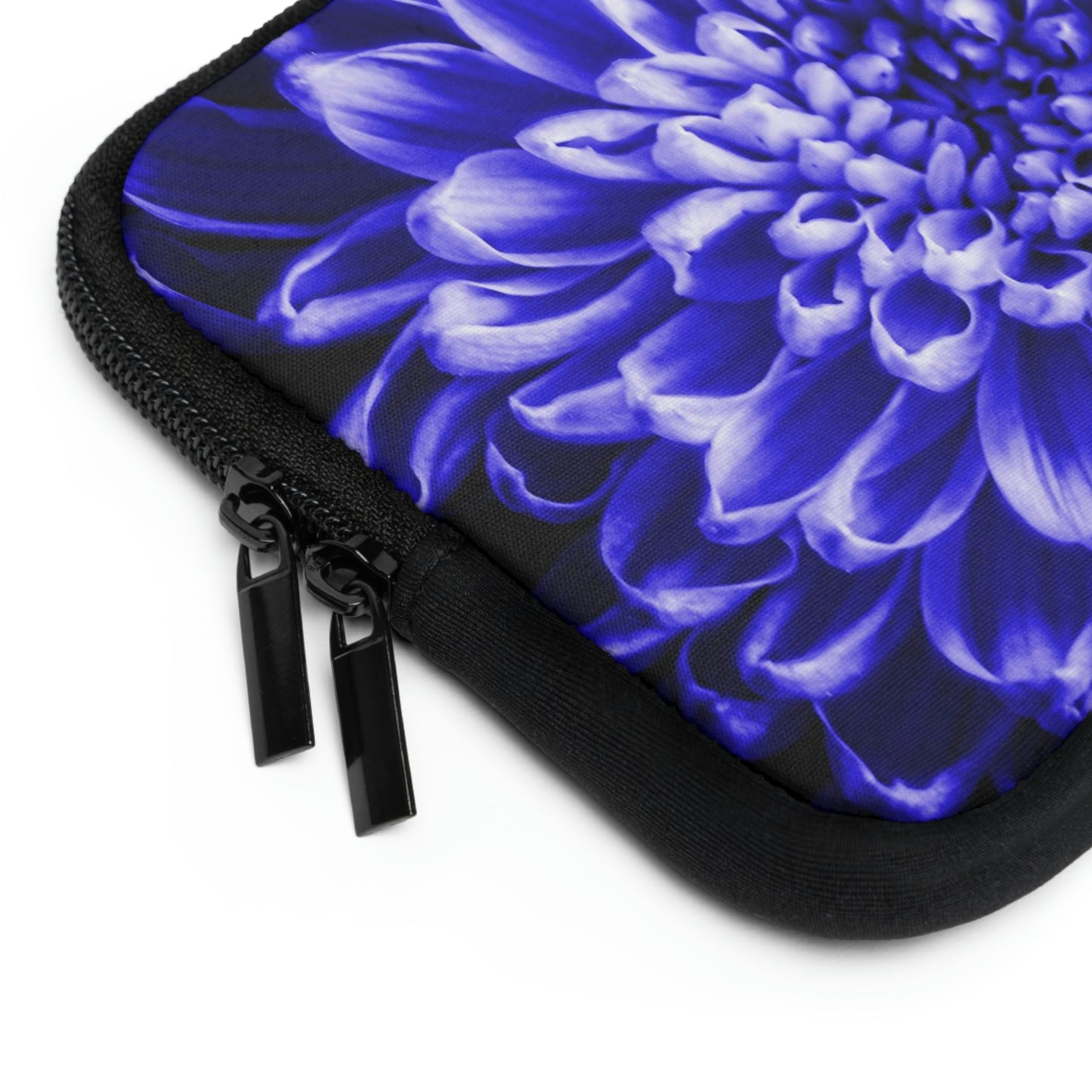 Blue Chrysanthemum Laptop Sleeve