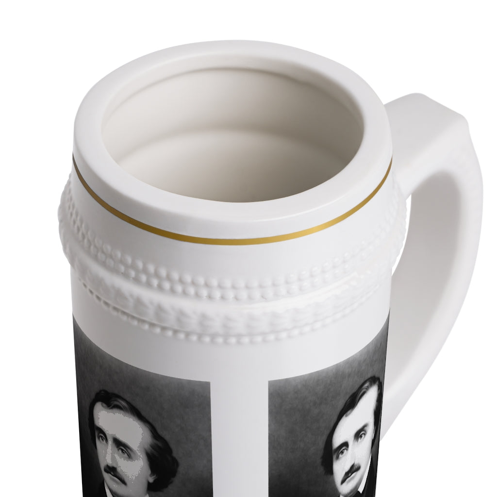 Edgar Allen Poe Stein Mug