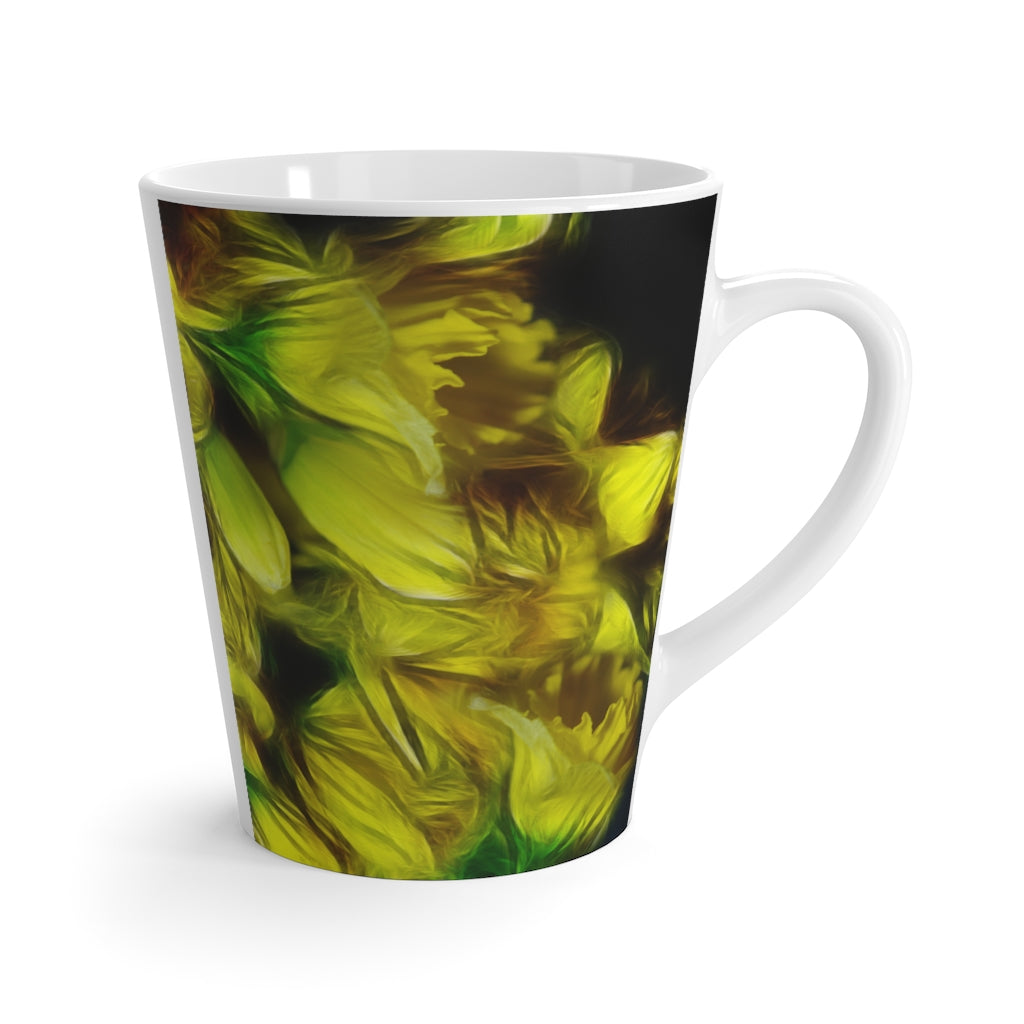 Yellow Daffodils Latte Mug