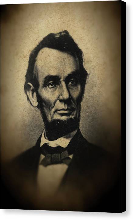 Abraham Lincoln - Canvas Print