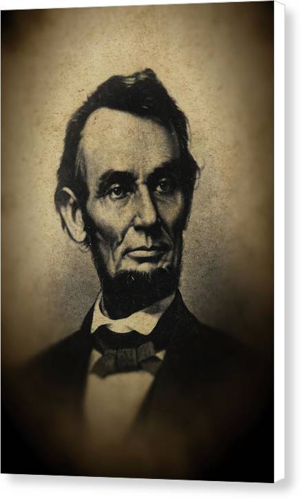 Abraham Lincoln - Canvas Print