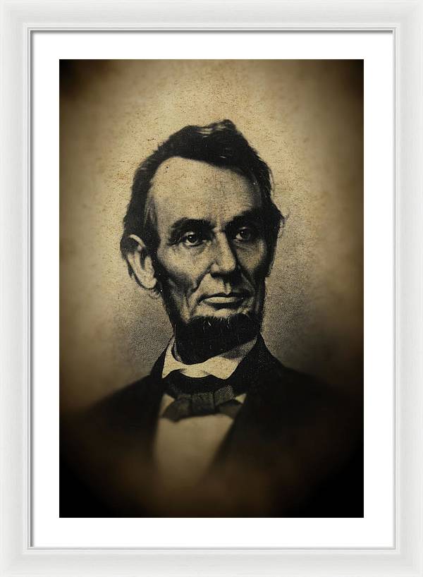 Abraham Lincoln - Framed Print